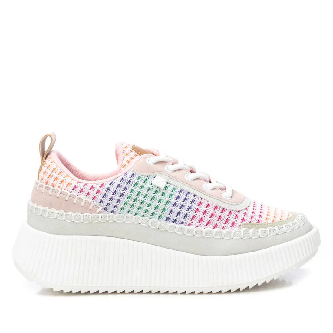 Scarpa sneaker multicolor rosa nude