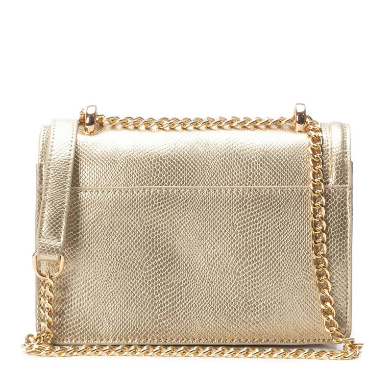 Borsa rigida a tracolla - Oro