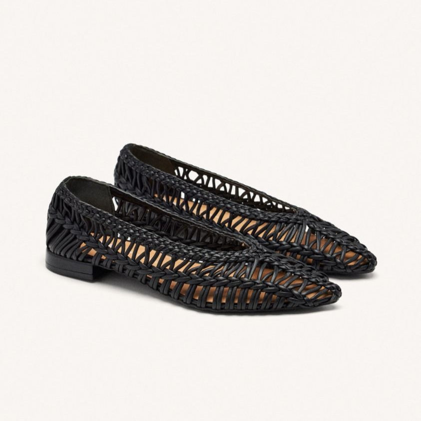 BALLERINE GIOSEPPO INTRECCIATE FAYSTON