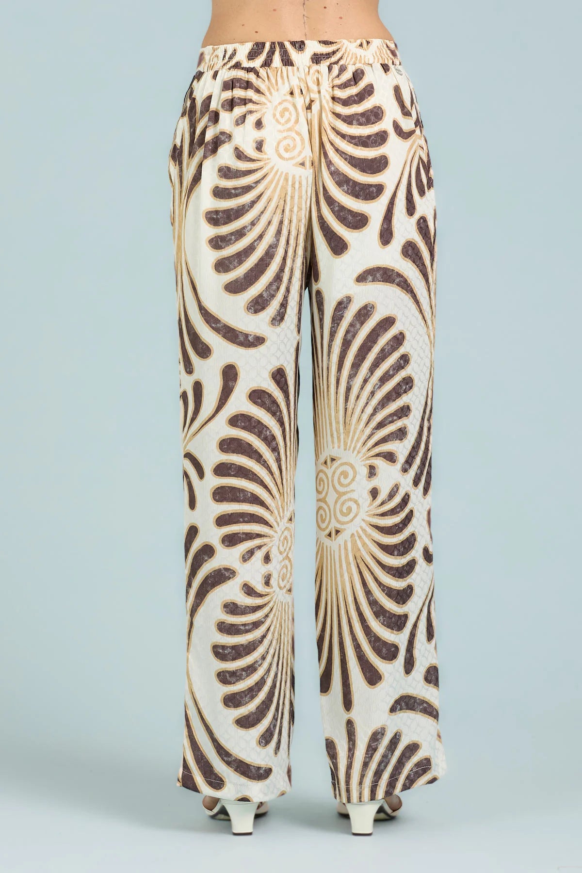 Pantaloni ampi fantasia