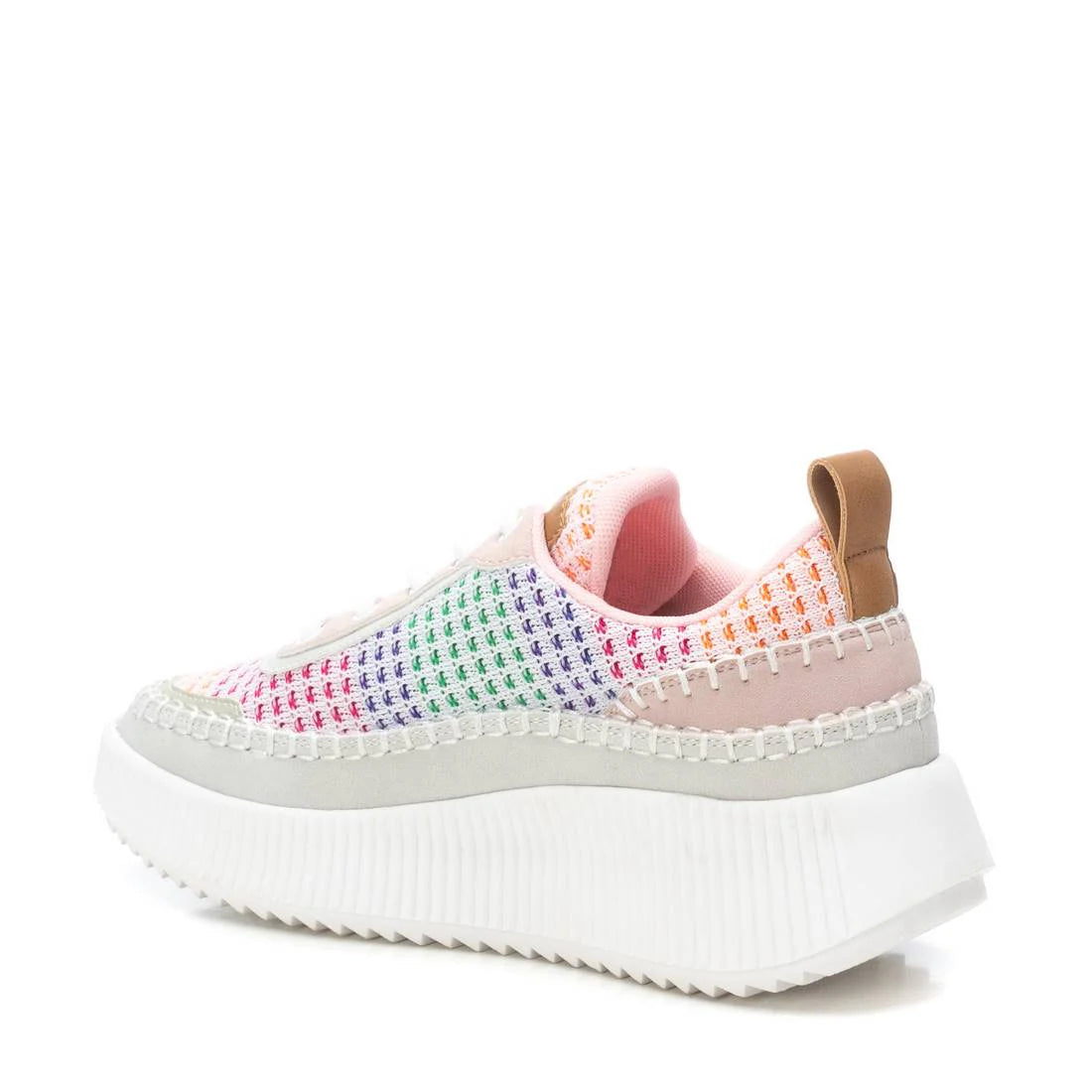 Scarpa sneaker multicolor rosa nude