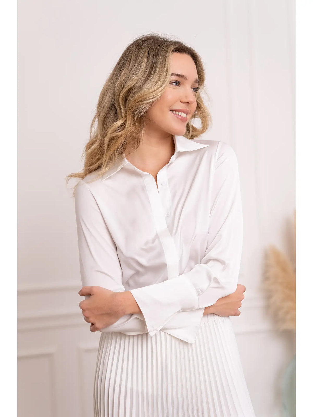 Camicia in raso