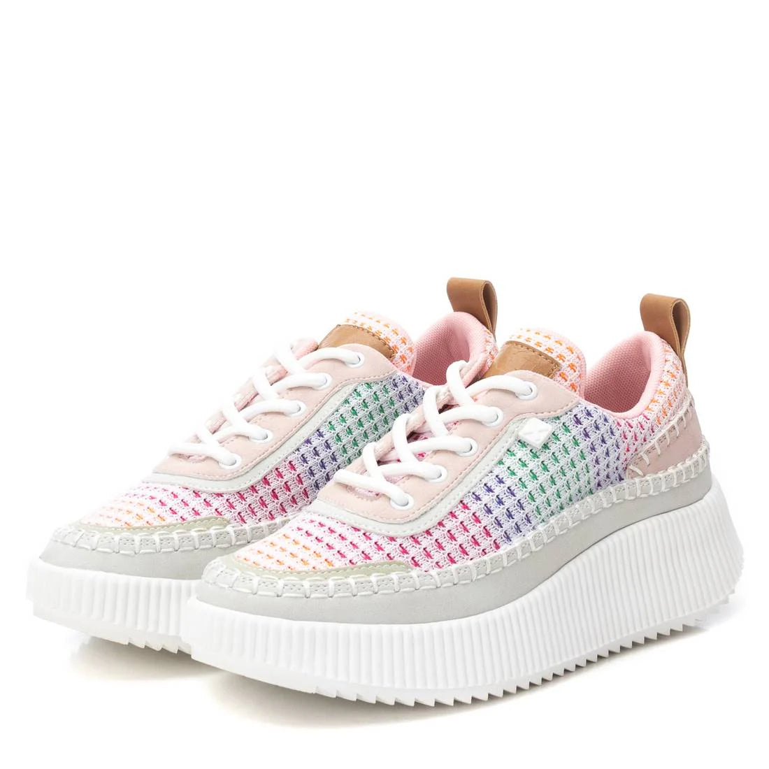 Scarpa sneaker multicolor rosa nude