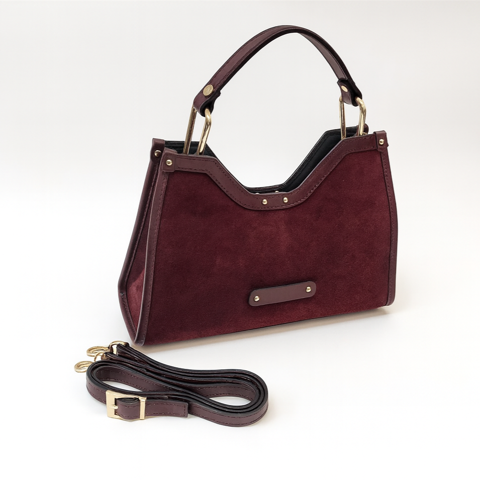 Borsa fiordaliso bordeaux Mirami