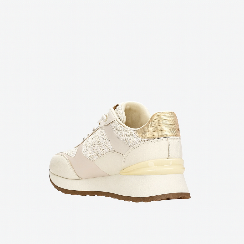 Sneakers textile avorio