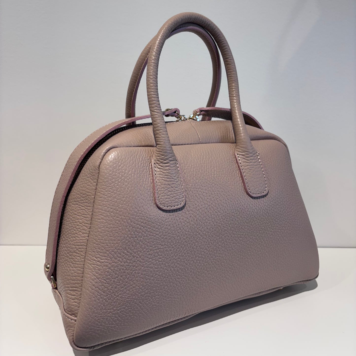 Borsa GRACE in pelle rosa antico