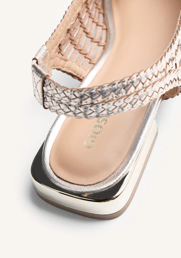 Slingback intrecciato Maipo