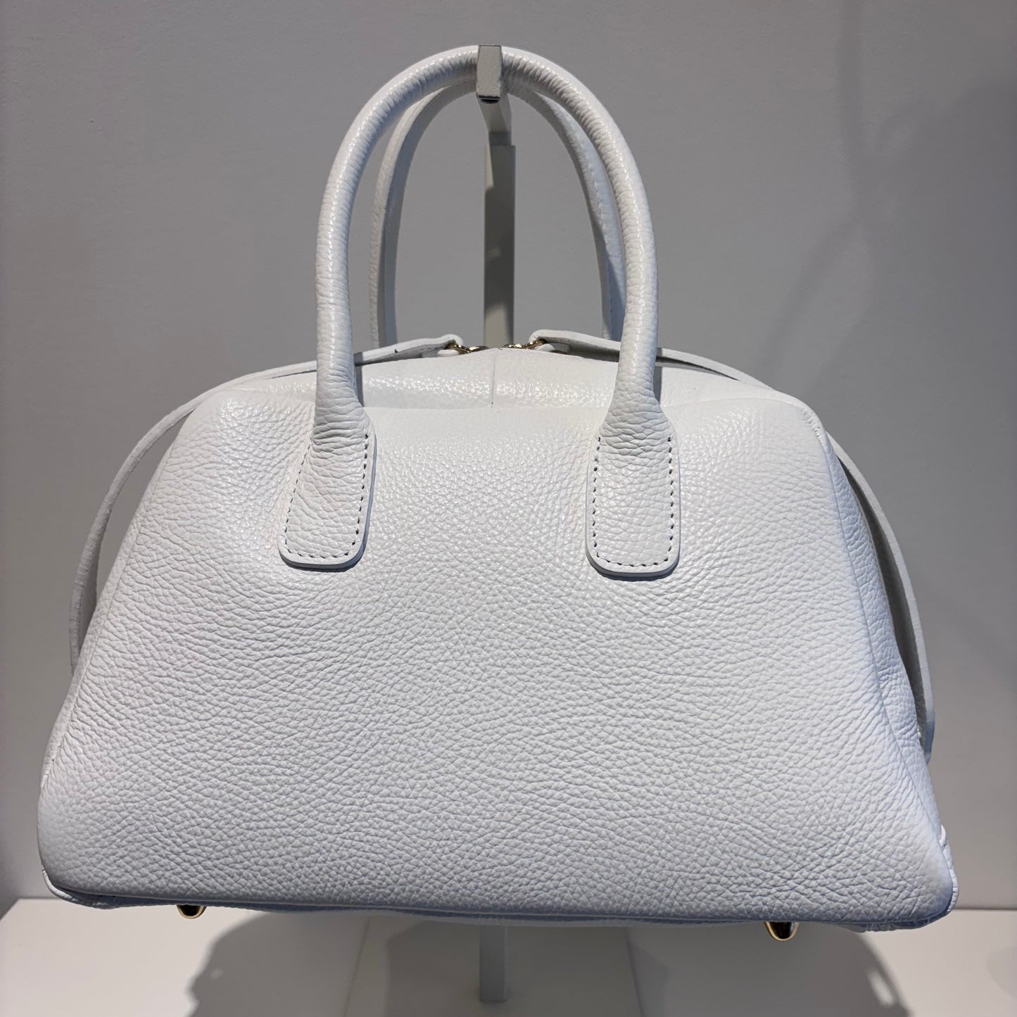 Borsa GRACE in pelle bianca
