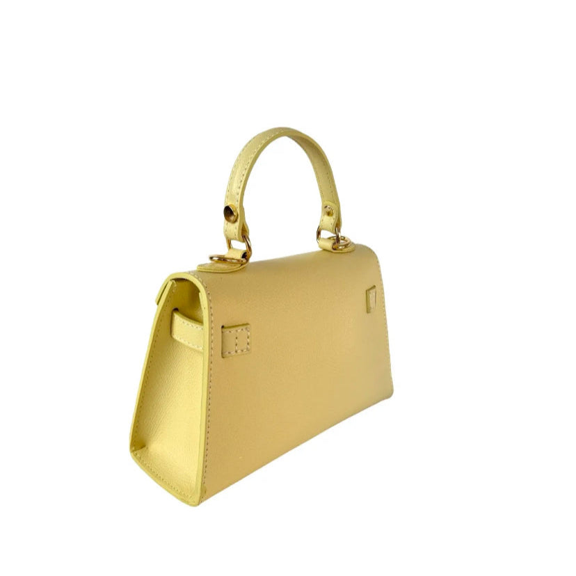 BORSA IN PELLE LIME