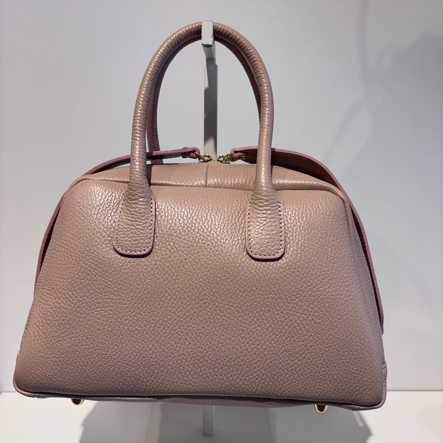 Borsa GRACE in pelle rosa antico