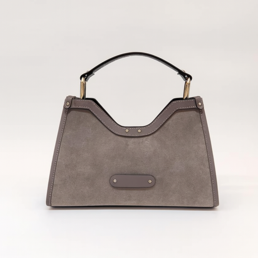 Borsa fiordaliso taupe Mirami