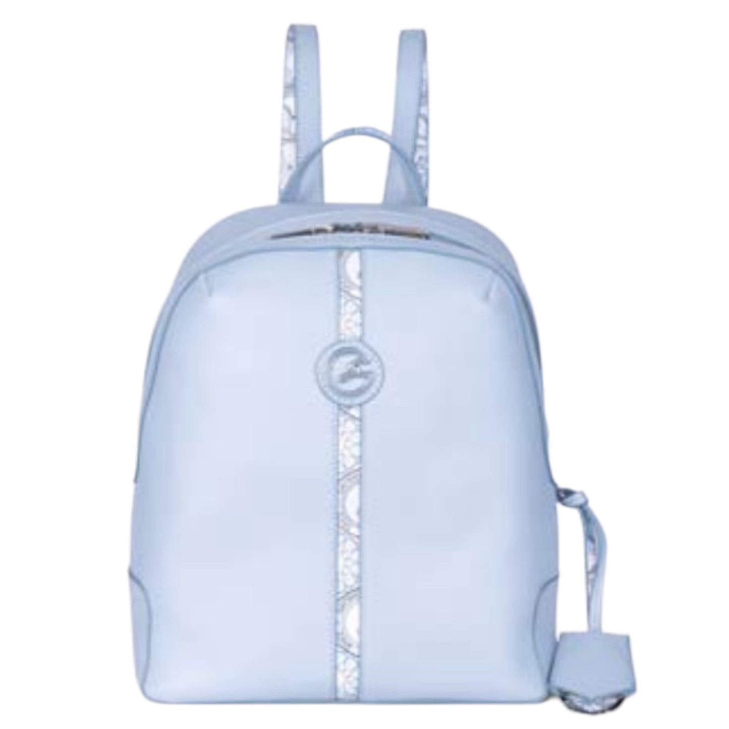 Zaino Gattinoni azzurro con inserto stampa