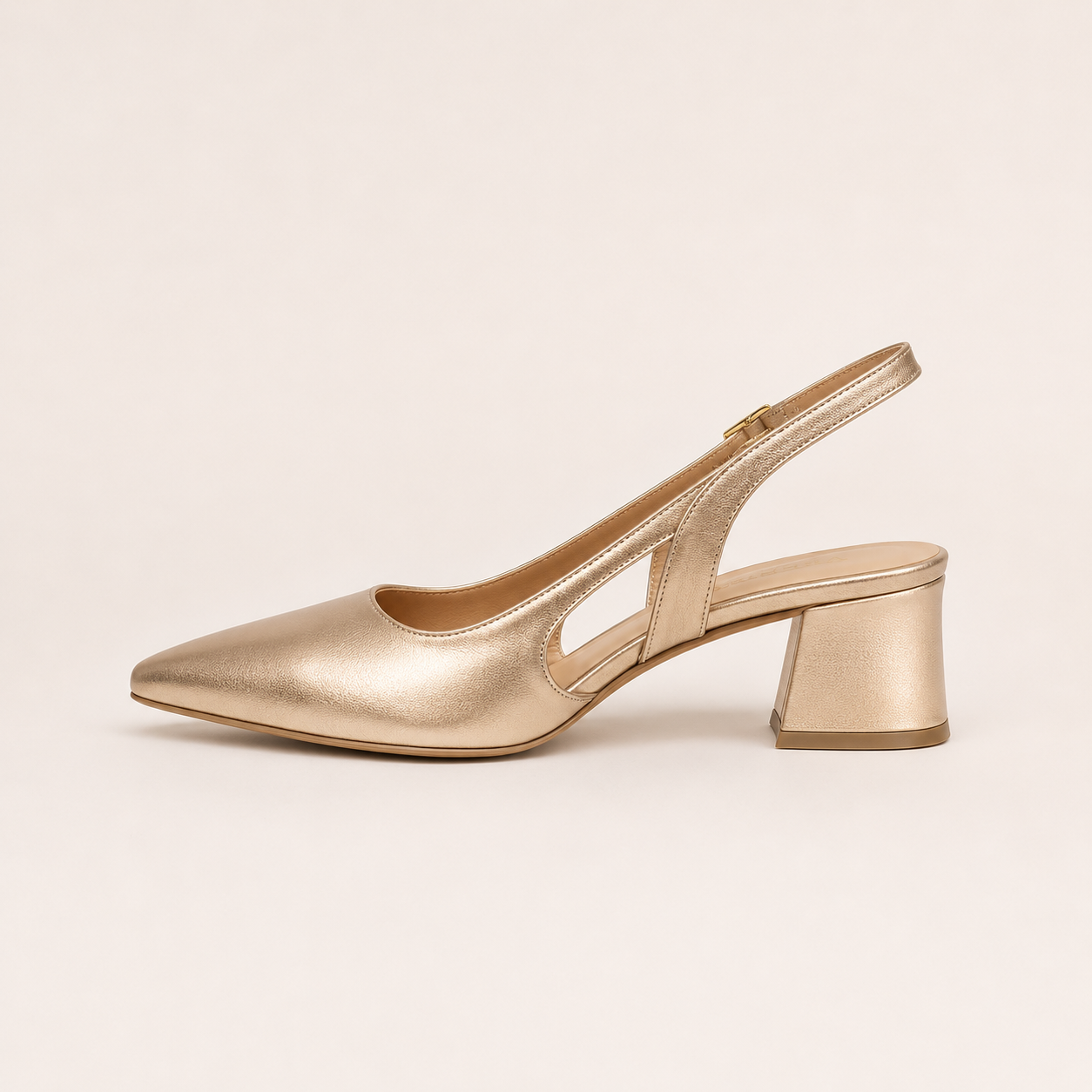 Chanel laminata champagne