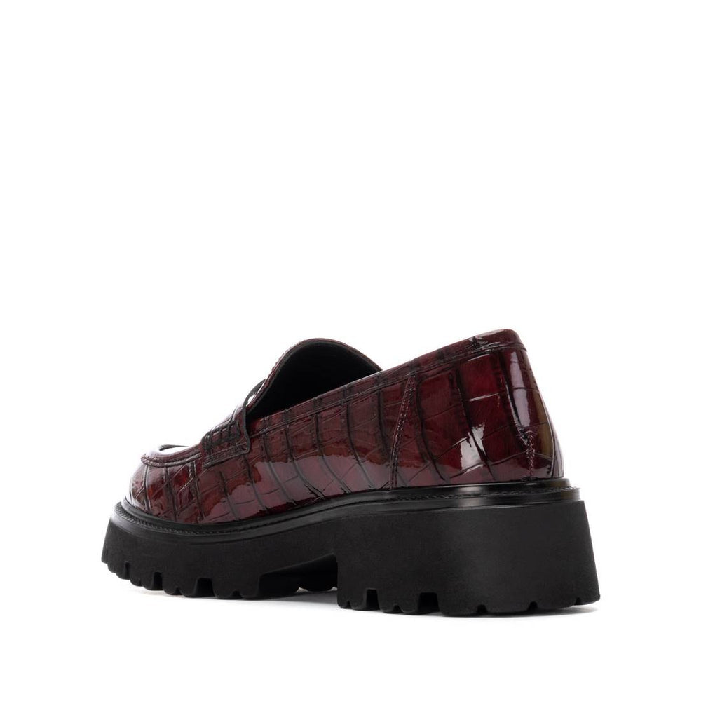Mocassino burgundy coco