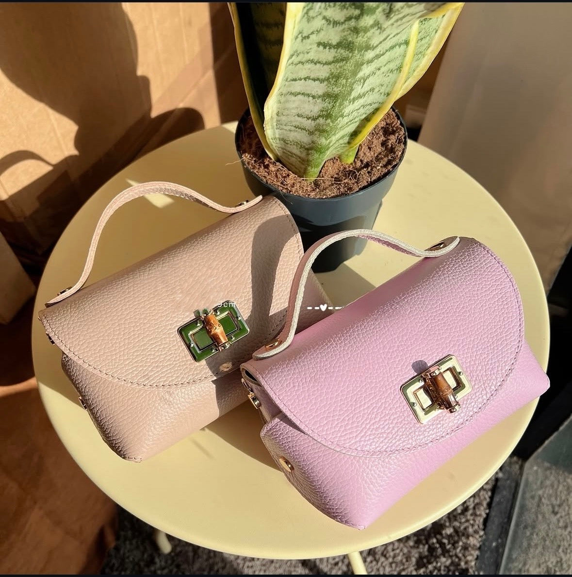 Mini bag IRIS - cipria