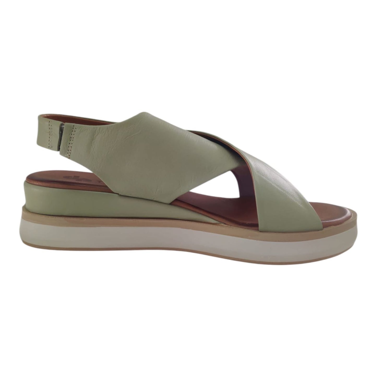 Sandali incrocio con zeppa Dafne