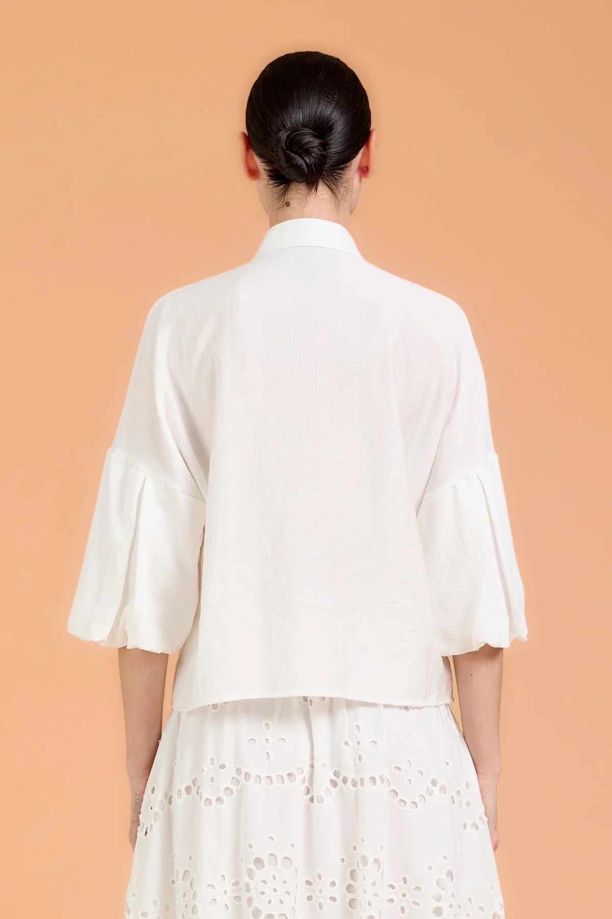 Camicia maniche a palloncino
