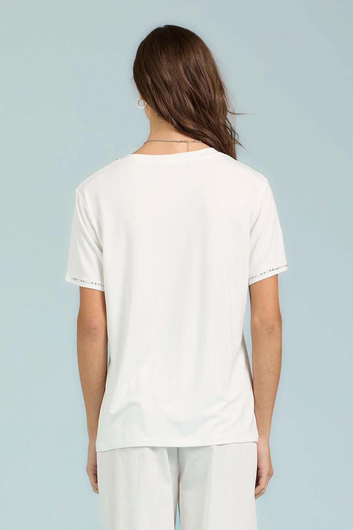 T-shirt con applicazioni