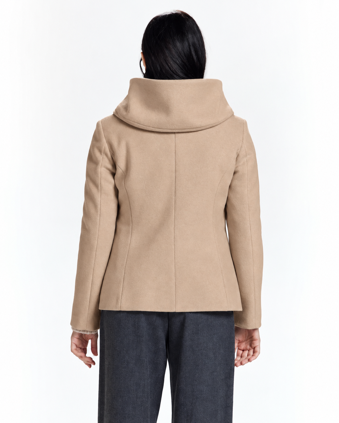 Cappotto corto con zip Take.Two