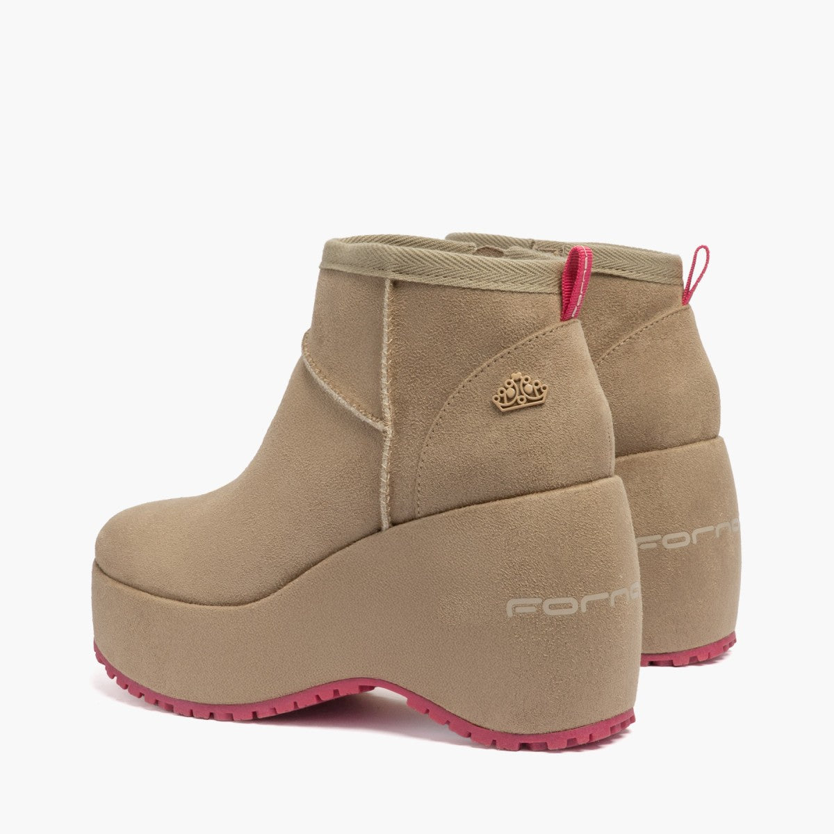 Stivaletti Fornarina con zeppa