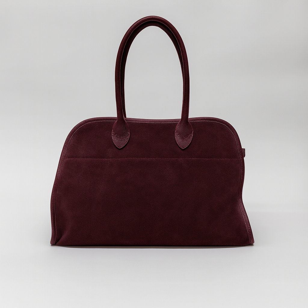 Borsa grande in suede