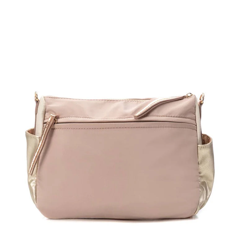 Borsa mix tessuto - Rosa