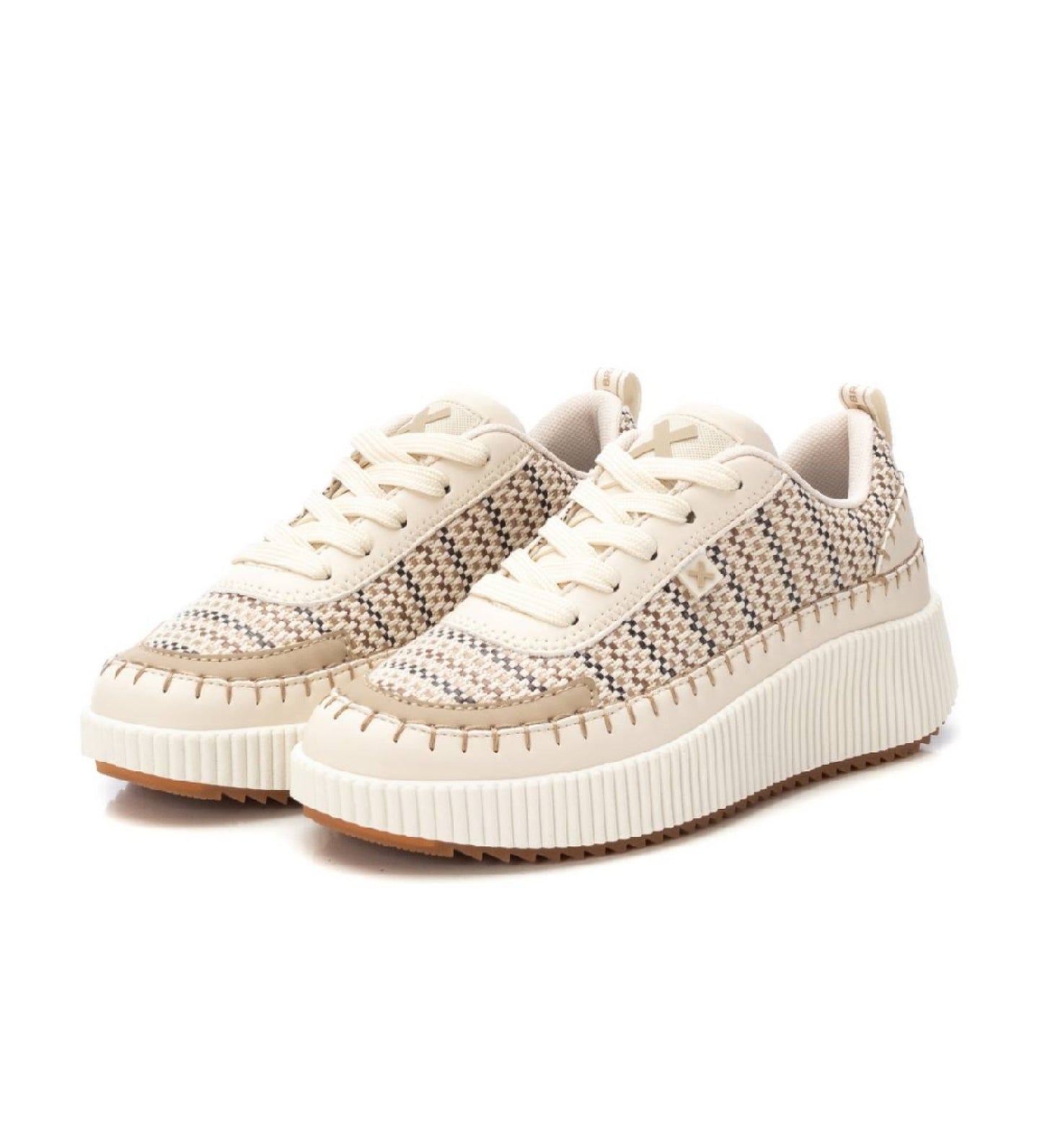 Scarpa sneakers multicolor beige