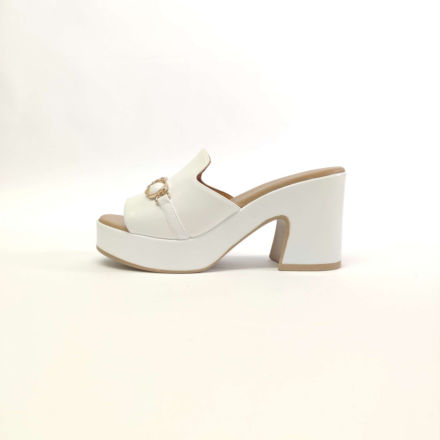 Sandalo Repo in pelle con plateau