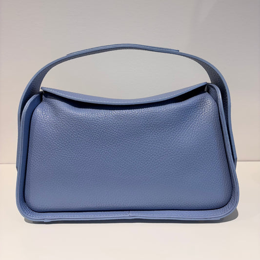 Borsa DALIA in pelle azzurro polvere