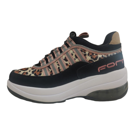 SNEAKERS FORNARINA CON ZEPPA FANTASIA ANIMALIER