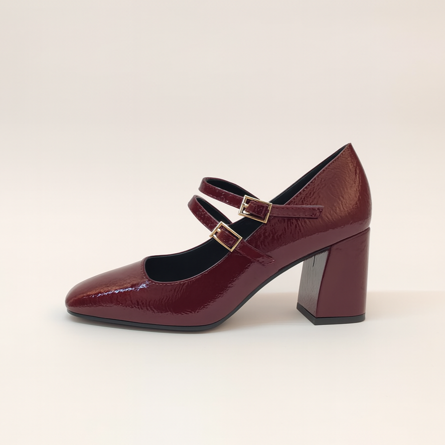 Mary Jane Vienna Bordeaux