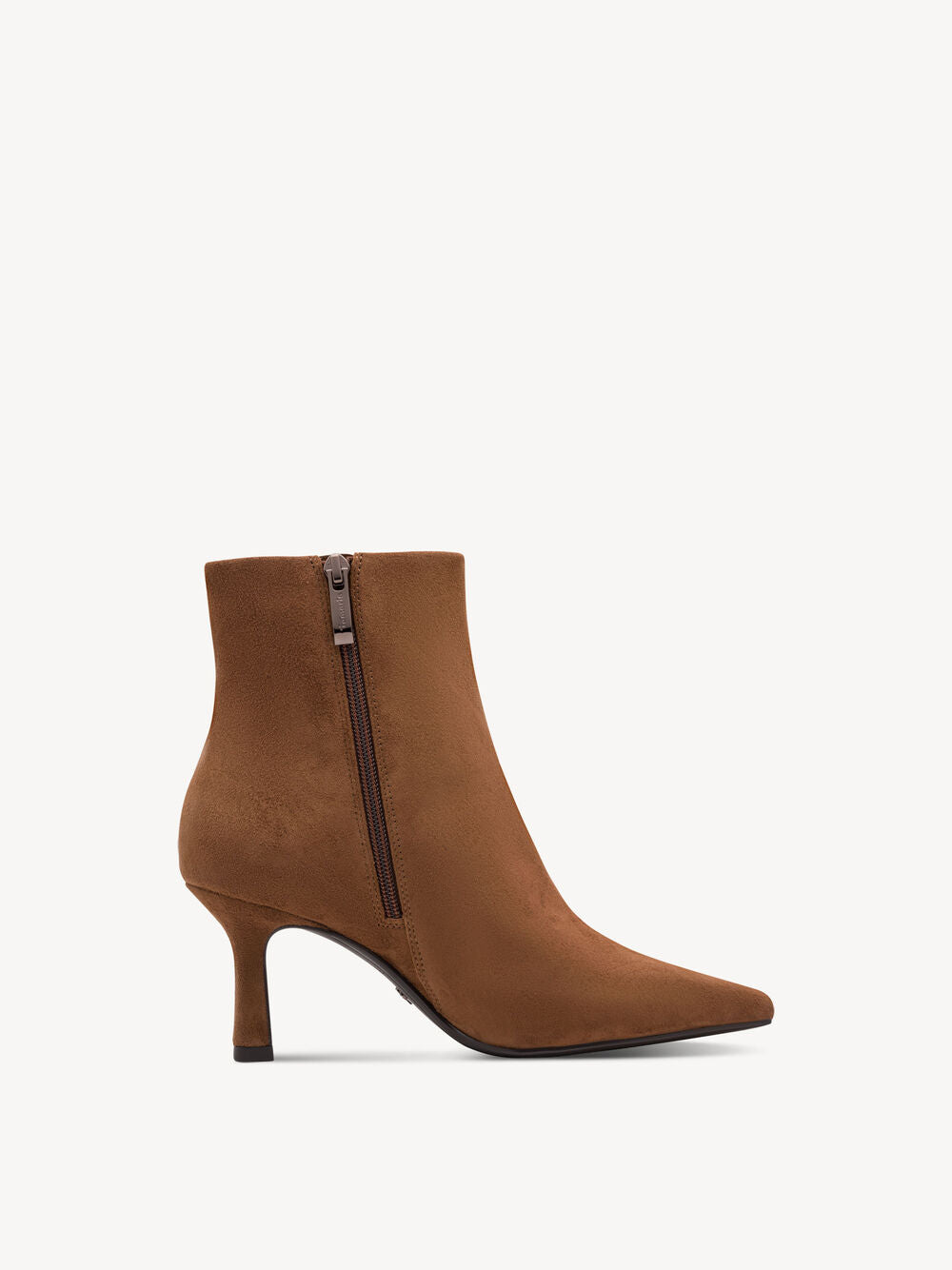 Stivaletto in suede choco