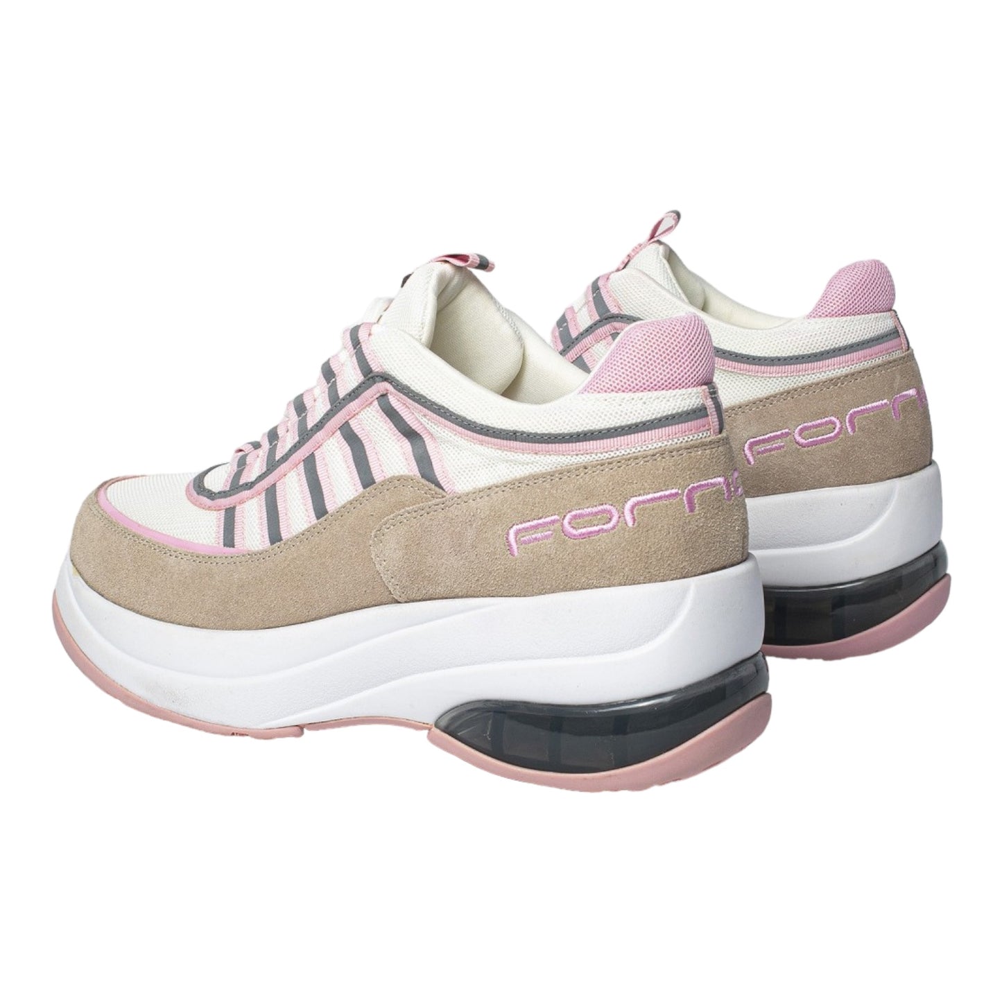 SNEAKERS FORNARINA ROSA CON ZEPPA