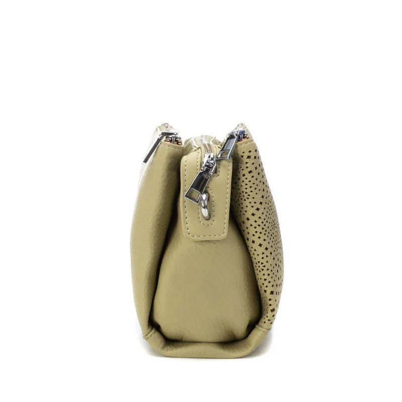 Borsa in pelle traforata - Aqua