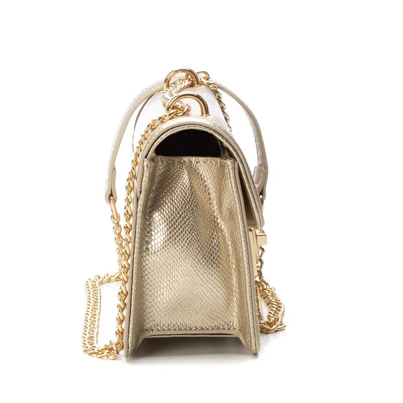 Borsa rigida a tracolla - Oro