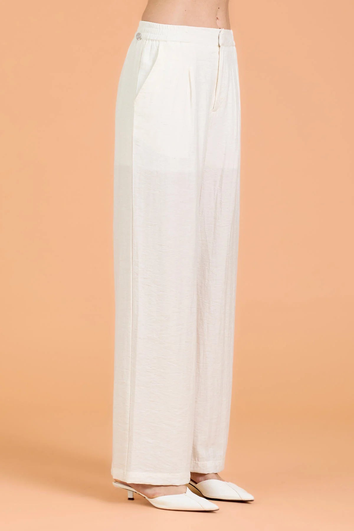 Pantalone morbido con elastico