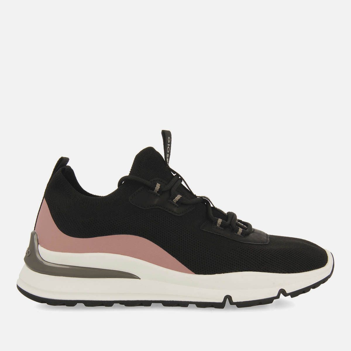 SNEAKER GIOSEPPO GNESAU NERO ROSA