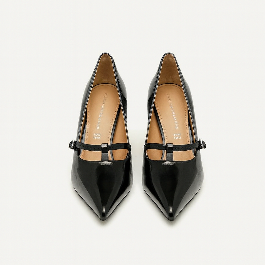 Décolleté Livia nera