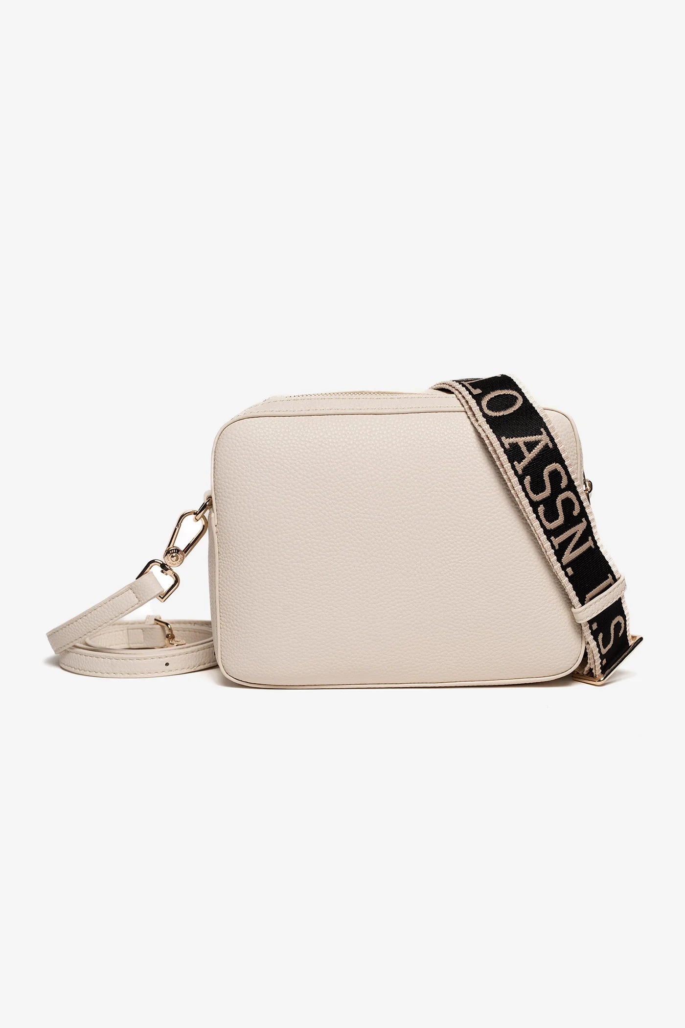Borsa Mansion Zip Crossbody - Off White