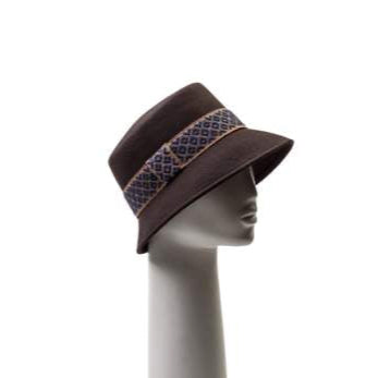 Cappello bucket marrone - Bissoli