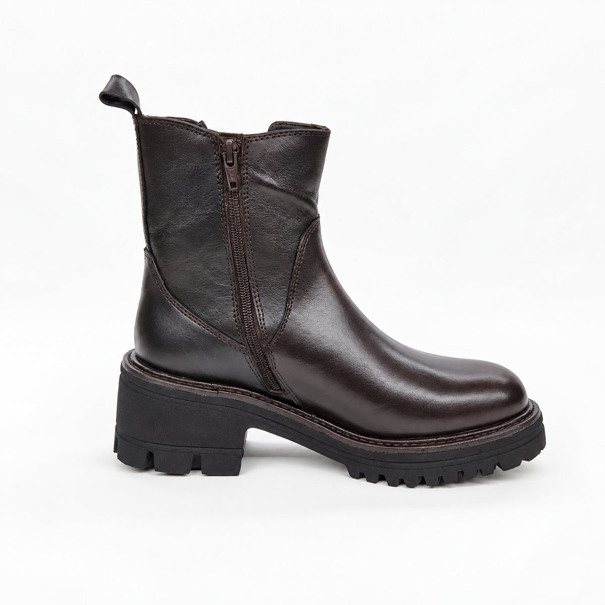 Stivaletti chelsea dark brown