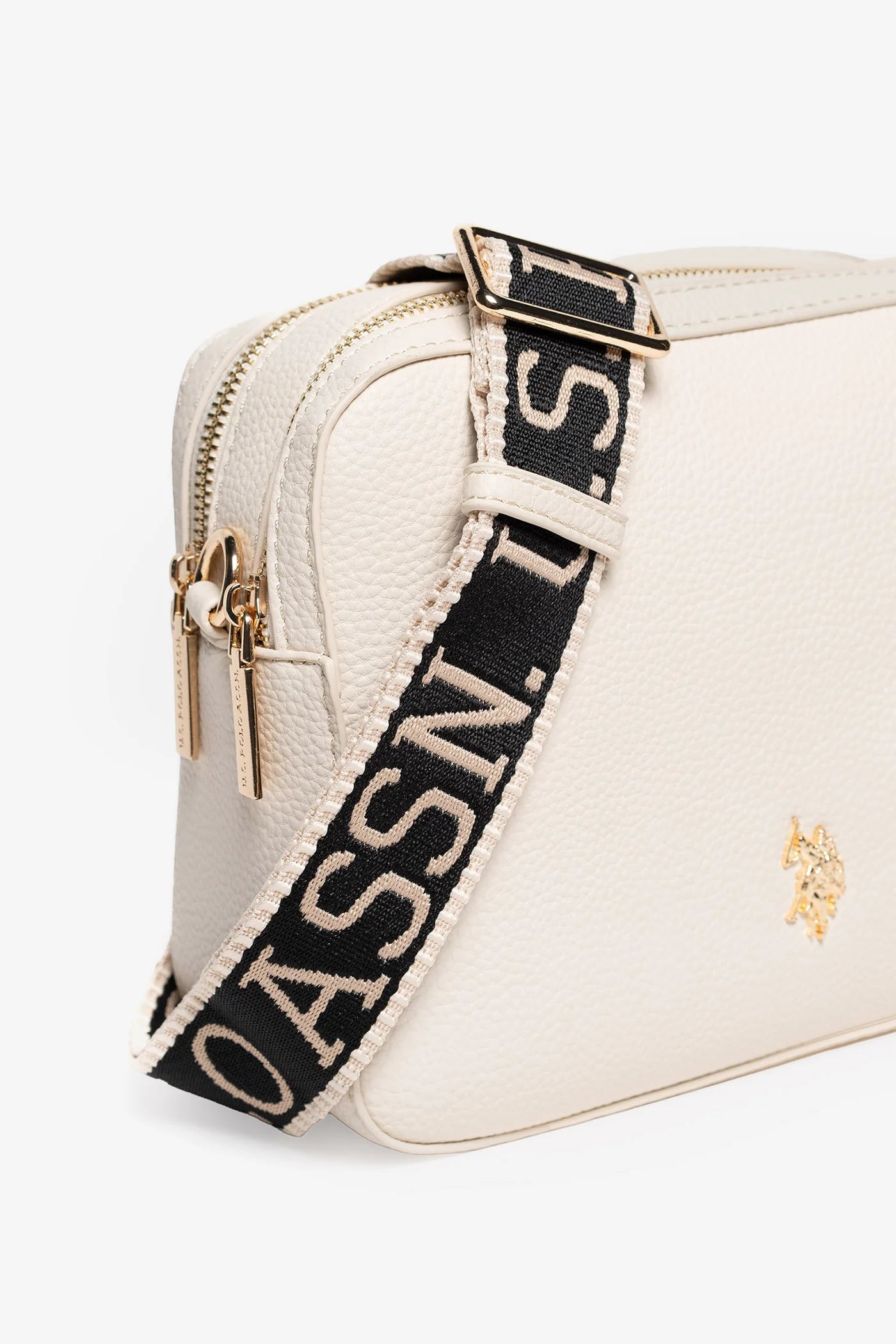 Borsa Mansion Zip Crossbody - Off White