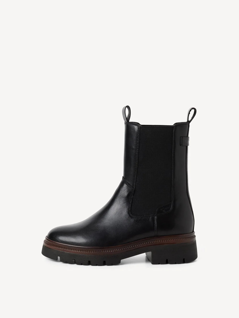 Stivaletto chelsea in pelle