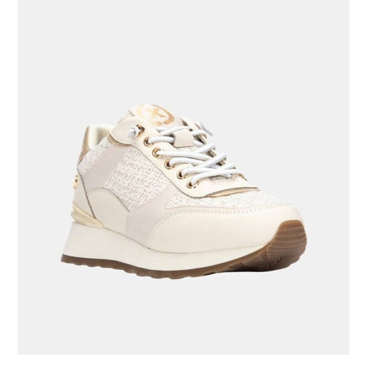 Sneakers textile avorio