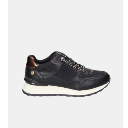 Sneaker textile nera