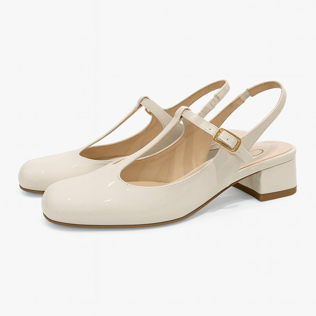 Mary jane in vernice - burro