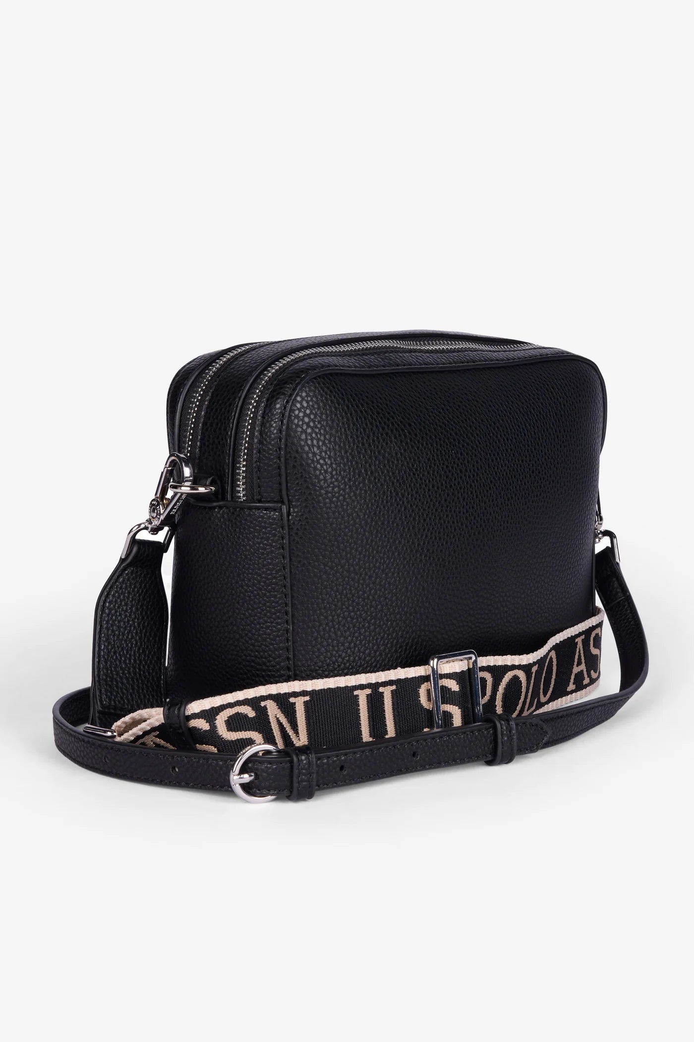 Borsa Mansion Zip Crossbody - Nero