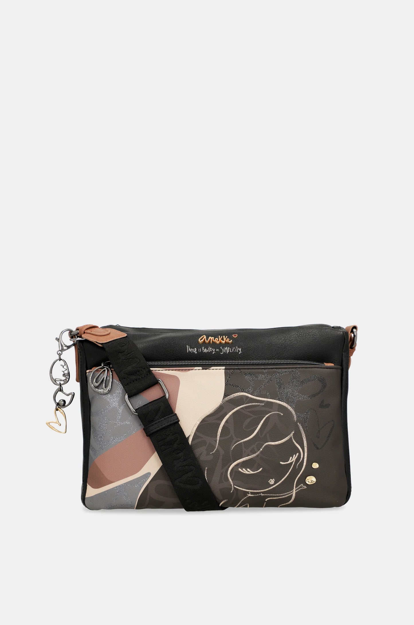 Borsa tracolla heartbeat -  Anekke