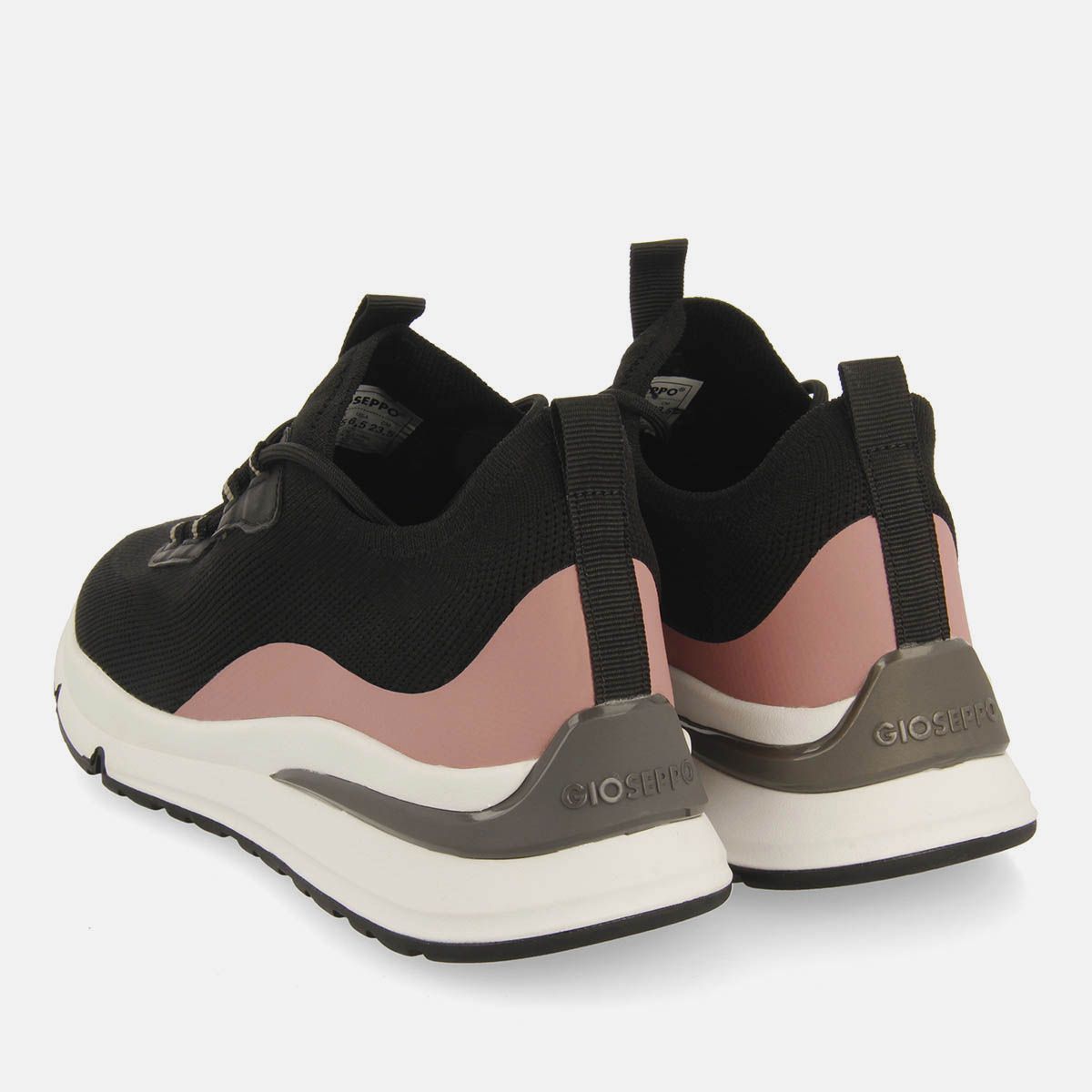 SNEAKER GIOSEPPO GNESAU NERO ROSA