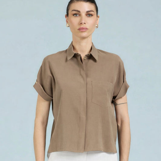 Camicia in viscosa
